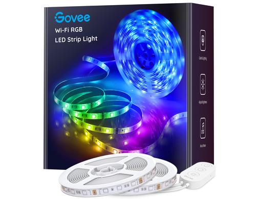Govee LED-Leuchtstreifen WiFi, BT, 10m, RGB