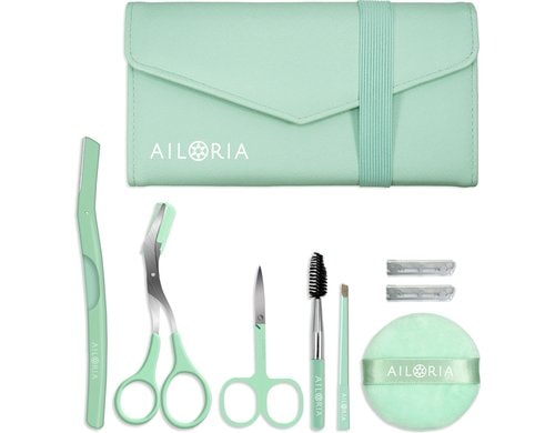 Ailoria Visagique Eyebrow&Facial Care Set Mystic Mint mit Etui