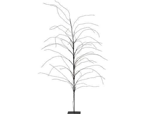 Star Trading Decorativer Baum Reedy inkl. LED WW, IP44, 180cm