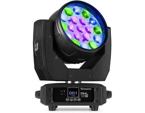 BeamZ MHL1912 Moving Head, LED, Wash, Zoom