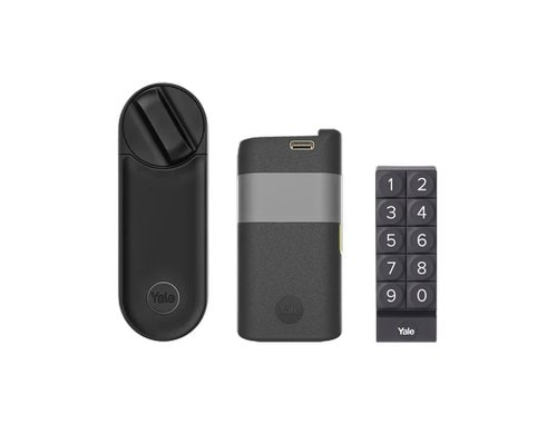 Yale Linus L2 Black&Keypad+Battery Pack Kit 05/103210/MB + 05/301000/BL + 05/602000/MB