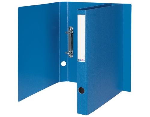 Biella Ringheft Viria  3.1 cm, 2-Ring Format A4, Blau