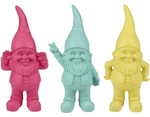 Arti Casa Dekofigur Gartenzweg, assortiert Gelb, Pink oder Blau
