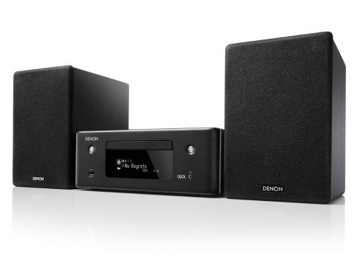 Denon CEOL N10, Netzwerk-Music-System Schwarz, CD, BT, WiFi, Alexa, AirPlay 2