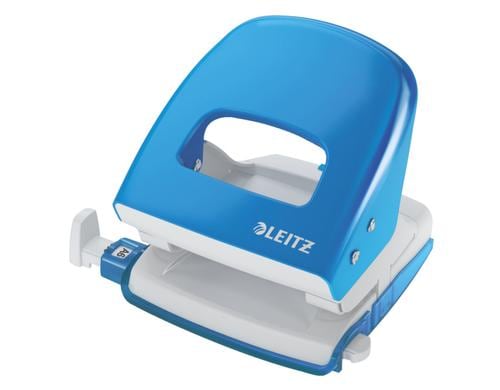 Leitz Locher Nexxt Metall, 30 Blatt (80 g/m² Papier), Hellblau