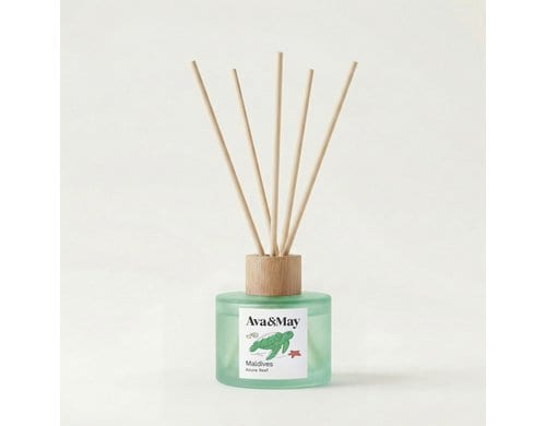 AVA & MAY Duftstäbchen Maldiven, 120ml Rattan-Stäbchen
