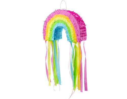 Partydeco Pinata Regenbogen 30 x 20 x 10 cm, farbig, 1 Stk