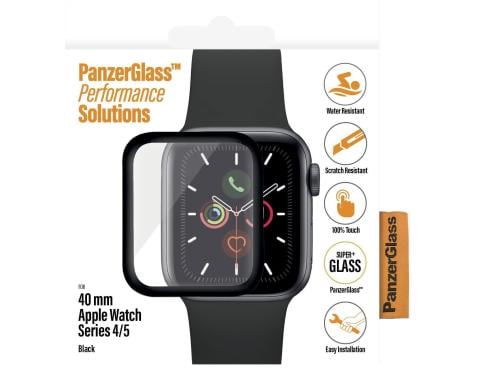 Panzerglass Displayschutz für Apple Watch Serie 4/5 40mm Black