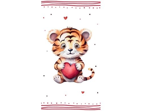 B+C Taschentücher Tiger 1 Päckchen à 10 Taschentücher