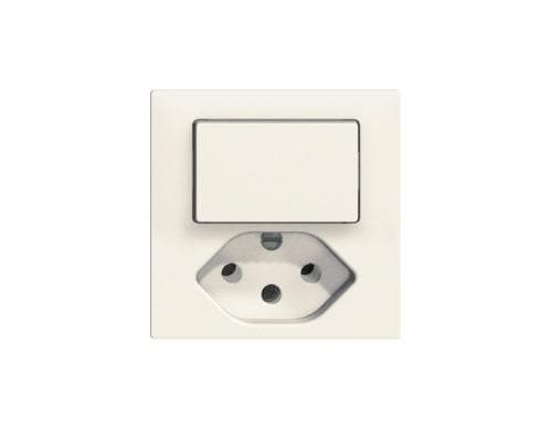 UP-Kombination 3/1P+T13 EDIZIOdue Einsatz weiss