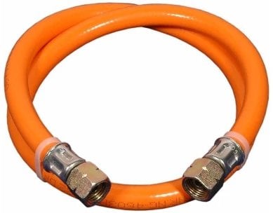 Mitteldruck-Schlauch 150cm 2x Überwurfmutter 1/4 links