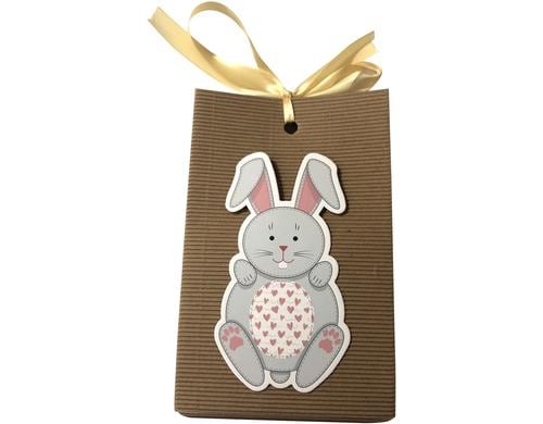 Backshop Kraft Papiertüte Ostern 18x11.5x7cm