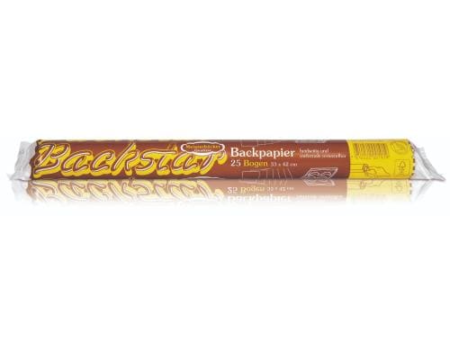 Backstar Bogen 25 Stück 33 x 42 cm