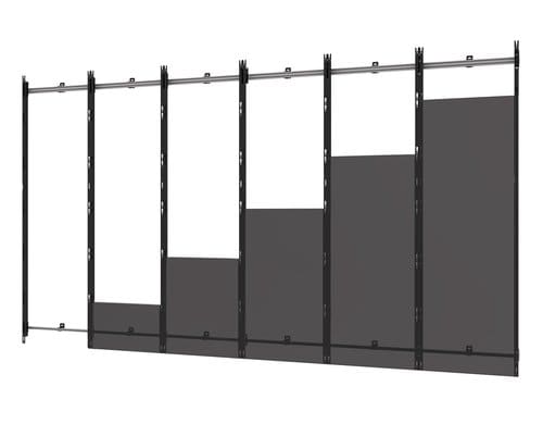 Peerless-AV DS-LEDLSAA-6X6 Wandhalterung zu LG LSAA and LSAB, 6x6