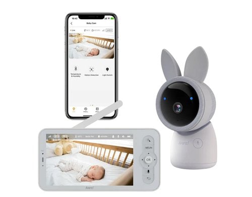 Arenti AInanny mit Kamera + Monitor mit mobiler App Steuerung