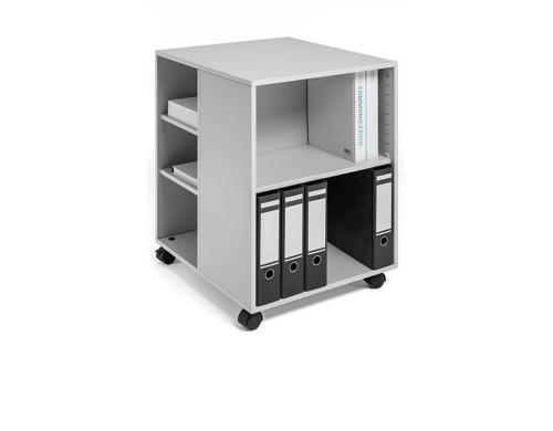 Durable Multifunktionswagen 74/59 grau mit 6 Böden, 3-seitig offen