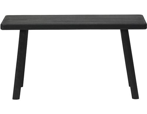 House Doctor Sitzbank Nadi Schwarz,L:81cm,B:38 cm,H:43cm