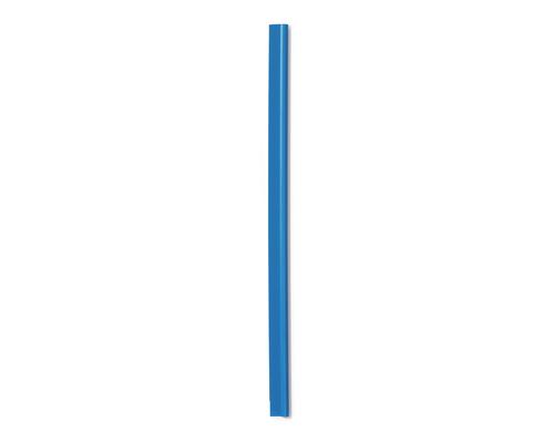 Durable Klemmschiene 6 mm blau, 50 Stück
