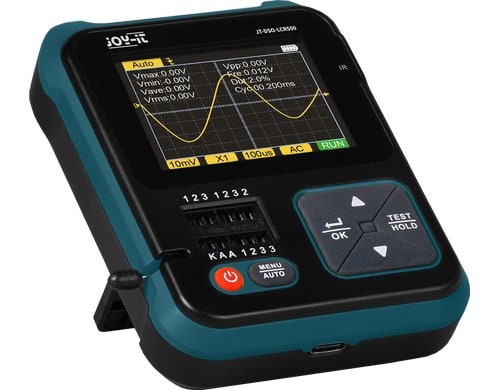 jOY-it Mobiles 3-in-1 Gerät DSO-LCR500 Oszilloskop, Signalgen., Komponententester