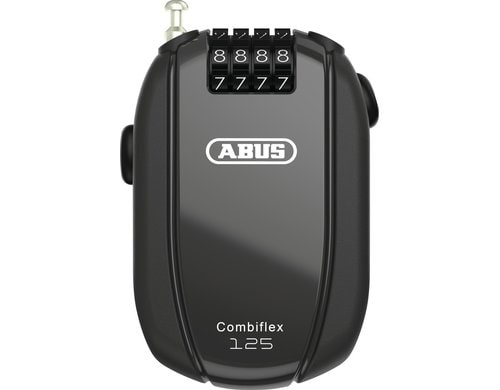 Abus Combiflex Trip 125 Code Kabelschloss, ohne Halter schwarz