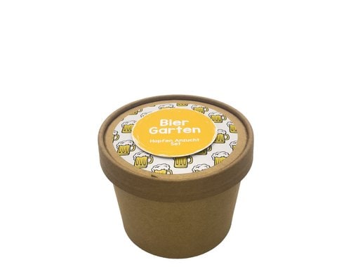 Mitbringsel Bier Garten Pott Hopfen 7cm hoch und 9.8cm Durchmesser