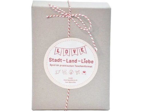 Wunderle Stadt-Land-Liebe Spiel im Taschenformat