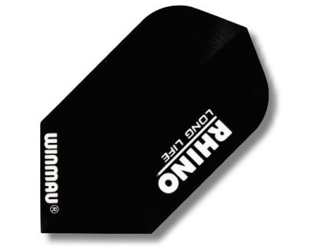 Winmau Flight Rhino Slim-Line black (6905-104), 3 Stück