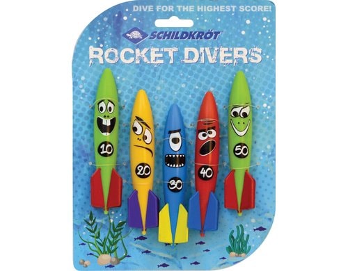 Schildkröt Rocket Divers 5er Set