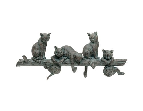 Kare Wandgarderobe Cats Life 42 cm