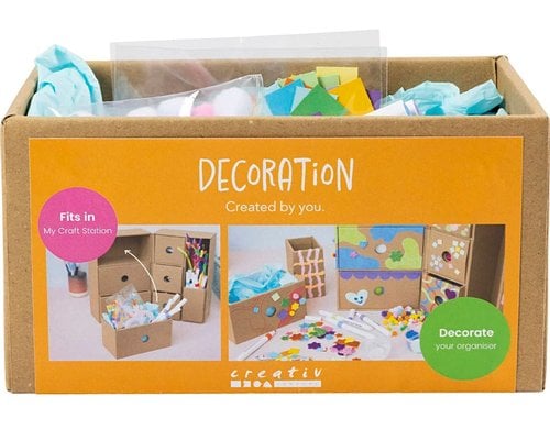 Creativ Company Bastel-Box Organizer Zubehör Dekoration