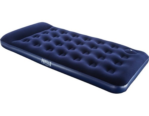 Bestway Luftbett Twin mit Fusspumpe inkl., 188x88x28 cm (LxBxH), Flickzeug
