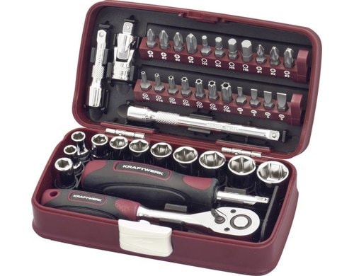 Kraftwerk Steckschlüsselsatz 99073 38-teilig 1/4