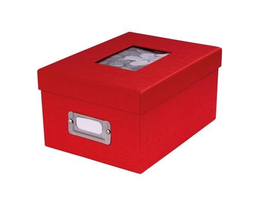 Dörr Photobox Unitex Rot 10 x 15 16.5 x 22 x 11.5 cm | Bilder 10 x 15 cm