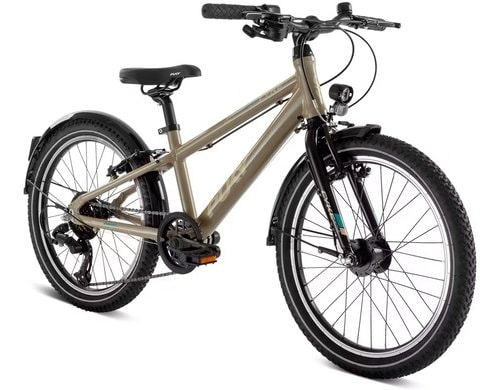 PUKY CYKE 20 ACTIVE 7-Gang, Alu Kindervelo dusty sand/black