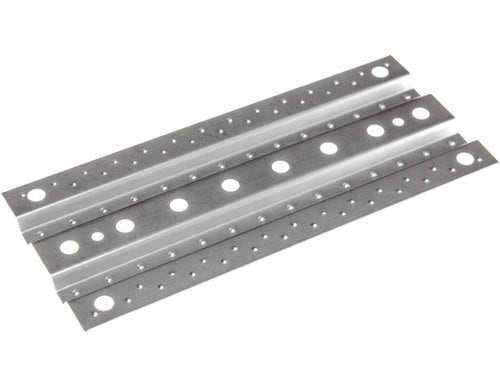 Absima 1:10 Aluminium Sandblech - silber