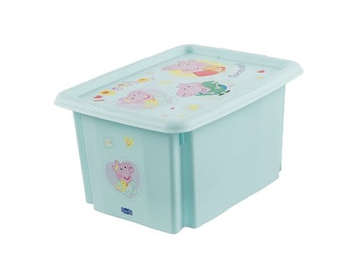 keeeper Dreh-/Stapelbox mit Deckel 15 l Karolina Peppa Pig