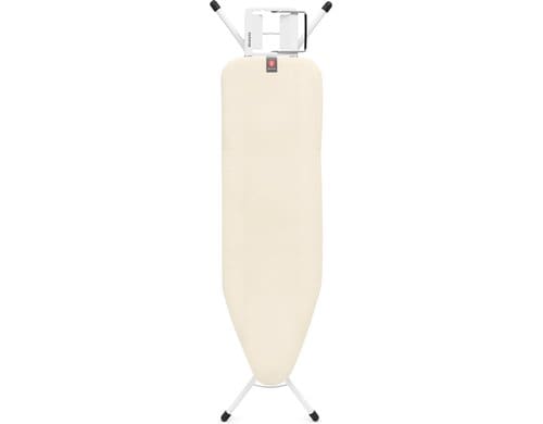 Brabantia Bügeltisch B 124 x 38 cm Dst-Mulde - Ecru