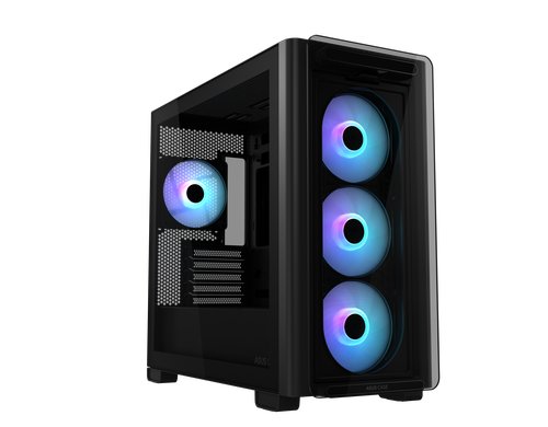 ASUS A23 PLUS TG ARGB BLACK M-ITX, mATX, 2x2,5/3,5, 1x2.5