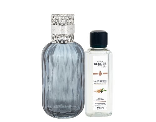 Maison B. Duftlampe Quintessence Inkl. 250ml Blé d`Or, Bleue
