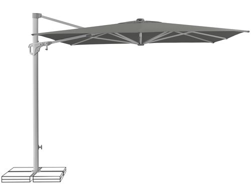 Familyflex, Steingrau,247mm hoch 250x250mm