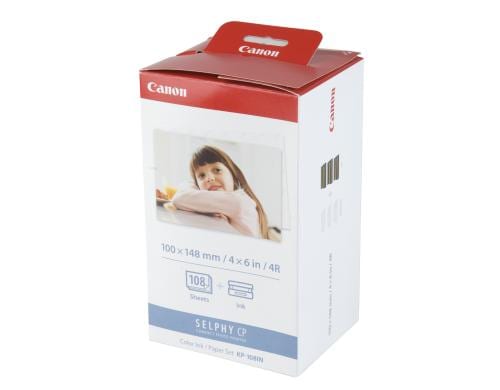 Canon KP-108IN 108 Blatt Papier + Farbkartusche 10x15