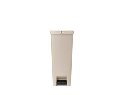 Brabantia StepUp Treteimer 40 Liter Inhalt 40 Liter, Soft Beige