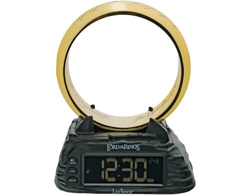 Lord Of The Ring Digital alarm clock with 3D Nightlight Figurine