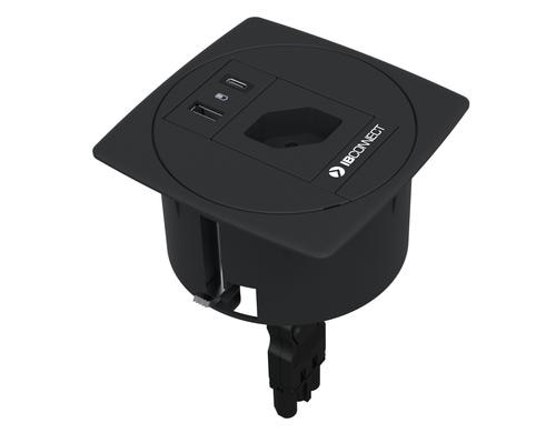 IBConnect UNIT 1xT13, USB A+C grau