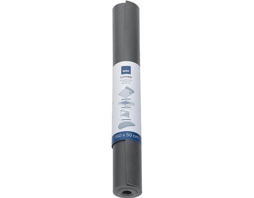 Kela Küchenschubladen Matte Linnea PVC, 150 x 50 cm, Grau