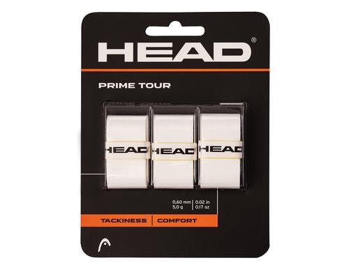 HEAD Tennis Grip Prime Tour 3er-Pack Overgrip, white
