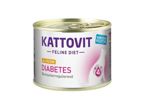 Kattovit Diabetes Huhn 185g