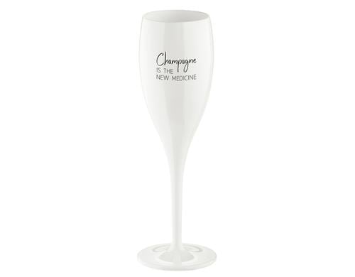 Koziol Sektglas champagne is the new med. HxD: 19.10x5.7, spülmaschinengeeignet