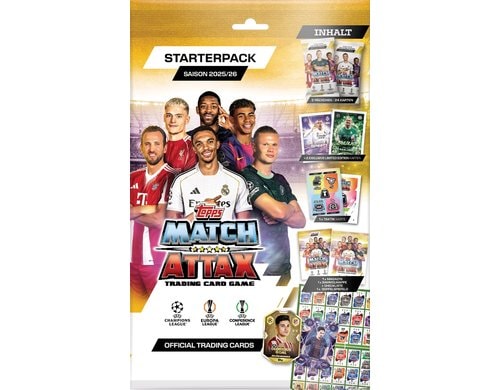 Match Attax UEFA Champions League 2025/26 Starter Pack