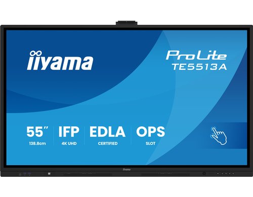 Iiyama TE5513A-B2AG 55, Touch, IPS, UHD, 500cd, Android 14